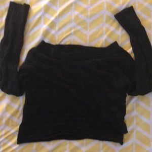 Bcbg off shoulder sweater